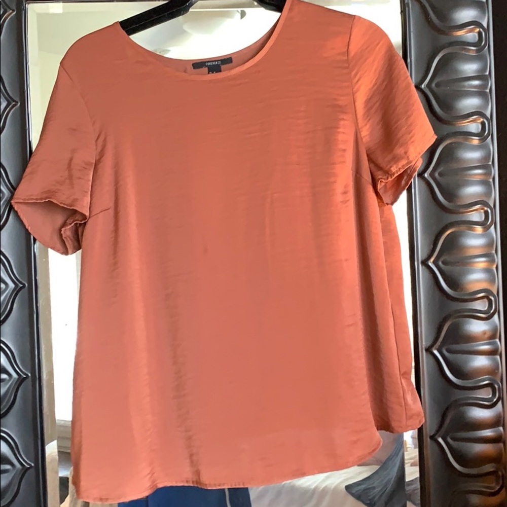 Burnt orange Blouse